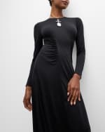 Image 4 of 6: Ulla Johnson Ceryse Jersey Maxi Dress