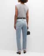 Image 4 of 6: AGOLDE Raya Cotton Muscle Tee