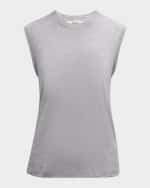 Image 1 of 6: AGOLDE Raya Cotton Muscle Tee