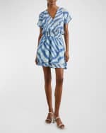 Image 1 of 4: Rails Karla Watercolor Striped Mini Dress
