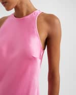 Image 3 of 3: Rails Solene Satin Slip Dress