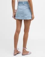 Image 4 of 6: Rails Deanna Twill Wrap Mini Skirt
