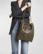 Image 3 of 6: Saint Laurent Jamie 4.3 Pochon YSL Shoulder Bag in Quilted Leather