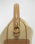 Image 5 of 5: Saint Laurent YSL Camera Top-Handle Bag in Canvas and Leather