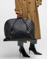 Image 2 of 6: Saint Laurent ES Giant Travel Bag in Smooth Quilted Leather with Gold Hardware