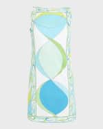 Image 1 of 6: Emilio Pucci Abstract Foulard-Print Sleeveless Mini Dress