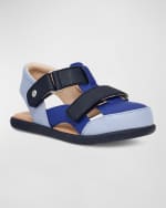 Image 2 of 6: UGG Boy's Rowan Synthetic Leather Shoes, Size Baby/Toddler