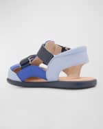 Image 3 of 6: UGG Boy's Rowan Synthetic Leather Shoes, Size Baby/Toddler