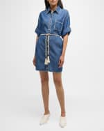 Image 2 of 6: Zimmermann Denim Shirtdress
