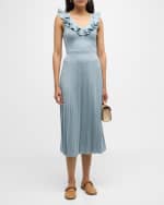 Image 2 of 6: Zimmermann Waverly Frill V-Neck Top