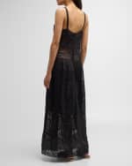 Image 3 of 6: Zimmermann Halliday Lace Trim Slip Dress