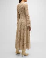 Image 4 of 6: Zimmermann Waverly Lace Midi Dress