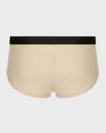 Image 2 of 2: Dolce&Gabbana Men's Slip Brando Italic Logo Briefs