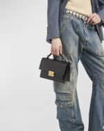 Image 3 of 7: Golden Goose Venezia Flap Leather Crossbody Bag