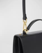 Image 6 of 7: Golden Goose Venezia Flap Leather Crossbody Bag