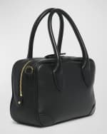 Image 4 of 7: Golden Goose Vita Zip Calf Leather Top-Handle Bag
