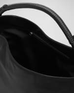 Image 4 of 4: STAUD Perry Nylon Hobo Bag