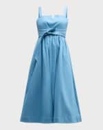 Image 1 of 6: Cinq a Sept Cornelia Denim Dress