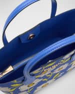 Image 5 of 6: kate spade new york bleecker medium sunshine floral printed tote bag