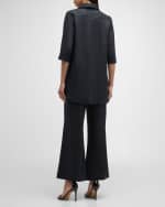 Image 3 of 6: Caroline Rose High-Low Button-Down Shirt