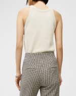 Image 5 of 6: Veronica Beard Myrick Cashmere Tank Top