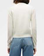 Image 4 of 5: Veronica Beard Solene Cashmere Cardigan