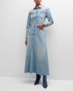 Image 5 of 6: FRAME Heritage Fitted Denim Shirt