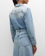 Image 4 of 6: FRAME Heritage Fitted Denim Shirt