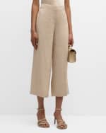 Image 1 of 4: Kobi Halperin Brent Cropped Straight-Leg Pants