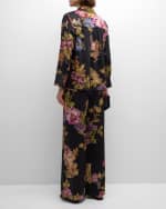 Image 4 of 6: Kobi Halperin Kezia Floral-Print Blouse