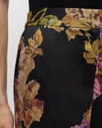 Image 6 of 6: Kobi Halperin Isaiah Floral-Print Straight-Leg Pants