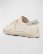 Image 3 of 6: Golden Goose Superstar Mixed Leather Low-Top Sneakers