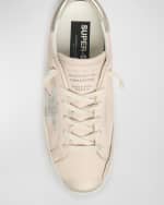 Image 4 of 6: Golden Goose Superstar Pearly Stud Leather Low-Top Sneakers