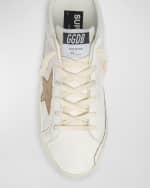 Image 4 of 6: Golden Goose Sabot Mixed Leather Glitter Slide Sneakers