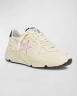 Image 5 of 6: Golden Goose Running Sole Colorblock Leather Trainer Sneakers