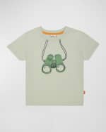 Image 1 of 3: Mon Coeur Boy's Binocular Graphic T-Shirt, Size 2-8
