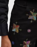 Image 6 of 6: Libertine Atlas Mountains Embellished Wide-Leg Ankle Pants