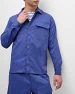 Image 4 of 6: TEDDY VONRANSON Men's Gryson Button-Down Shirt