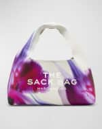 Image 1 of 4: Marc Jacobs The Future Floral Leather Mini Sack Bag