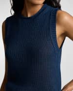 Image 5 of 5: Polo Ralph Lauren Linen-Cotton Sleeveless Sweater Tank