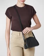 Image 3 of 5: Il Bisonte Classic Zip Leather Crossbody Bag