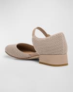 Image 2 of 5: Eileen Fisher Ammi Stretch Mary Jane Ballerina Pumps