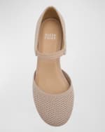 Image 5 of 5: Eileen Fisher Ammi Stretch Mary Jane Ballerina Pumps
