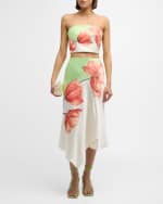 Image 5 of 7: Alice + Olivia Floral Ceresi Bandeau Top