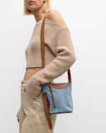 Image 3 of 6: Rag & Bone Belize Mini Denim Bucket Bag