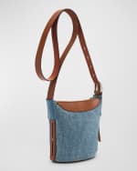 Image 4 of 6: Rag & Bone Belize Mini Denim Bucket Bag