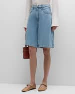 Image 2 of 6: Derek Lam 10 Crosby Dana Wide-Leg Shorts