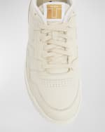 Image 4 of 6: TOM FORD Men's Jake Smooth Leather Sneakers