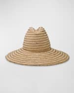 Image 2 of 3: Gigi Burris Requiem ZZ Straw Fedora