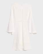 Image 1 of 6: Chloe x High Summer Crochet Mini Dress